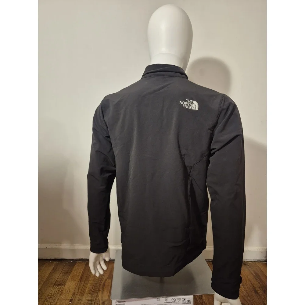 The North Face Men's Black Softshell Full-Zip Jacket w/ Zipped Pockets Small (C)